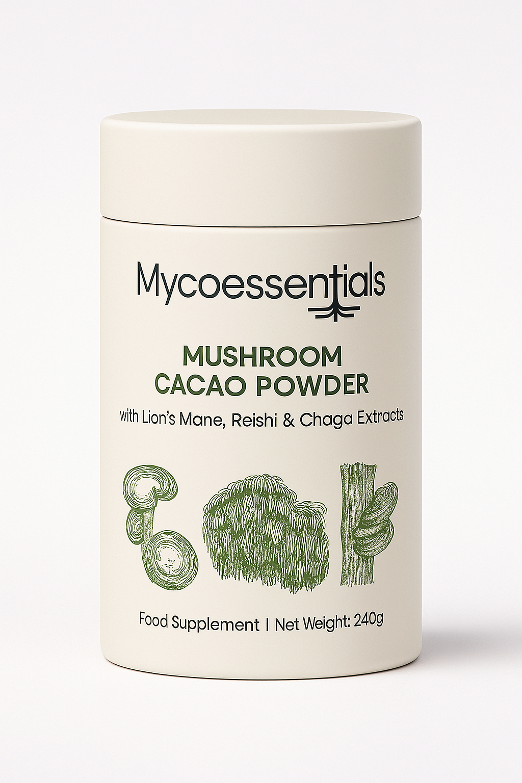 MycoEssentials Mushroom Cacao Powder - Premium natural supplement